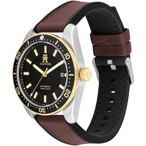 Tommy Hilfiger Th85 40 Mm Watch Brown / Black / Mineral One Size Men Tommy Hilfiger Th85 40 Mm Watch Brown / Black / Mineral One Size Men