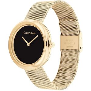 Calvin Klein Watches 25200012 34 Mm Woman Watch Gold / Black / Mineral One Size Women Calvin Klein Watches 25200012 34 Mm Woman Watch Gold / Black / Mineral One Size Women