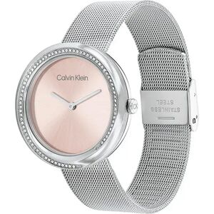 Calvin Klein Watches 25200149 34 Mm Woman Watch Silver / Pink / Mineral One Size Women Calvin Klein Watches 25200149 34 Mm Woman Watch Silver / Pink / Mineral One Size Women