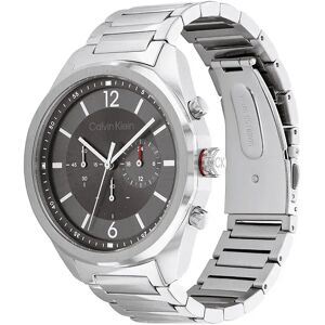 Calvin Klein Watches 25200264 45 Mm Watch Silver / Grey / Mineral One Size Men Calvin Klein Watches 25200264 45 Mm Watch Silver / Grey / Mineral One Size Men