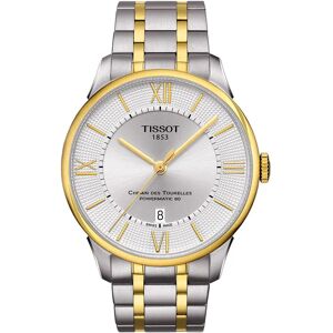 Tissot T099407220380 Automatic 5 Atm 42 Mm Watch Grey / Grey / White One Size Men Tissot T099407220380 Automatic 5 Atm 42 Mm Watch Grey / Grey / White One Size Men