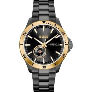 Boss 1514203 10atm 42mm Watch Black / Mineral One Size Men Boss 1514203 10atm 42mm Watch Black / Mineral One Size Men