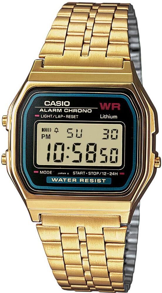 Casio Retro Vintage A159wgea Watch LCD One Size Men,Women