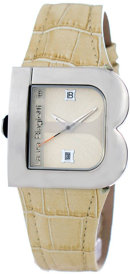 Laura Biagiotti Lb0001l-11 Woman Watch Beige One Size Women