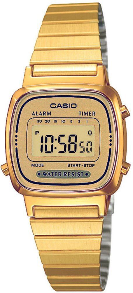 Casio La670wga-9d Woman Watch Yellow Gold One Size Women