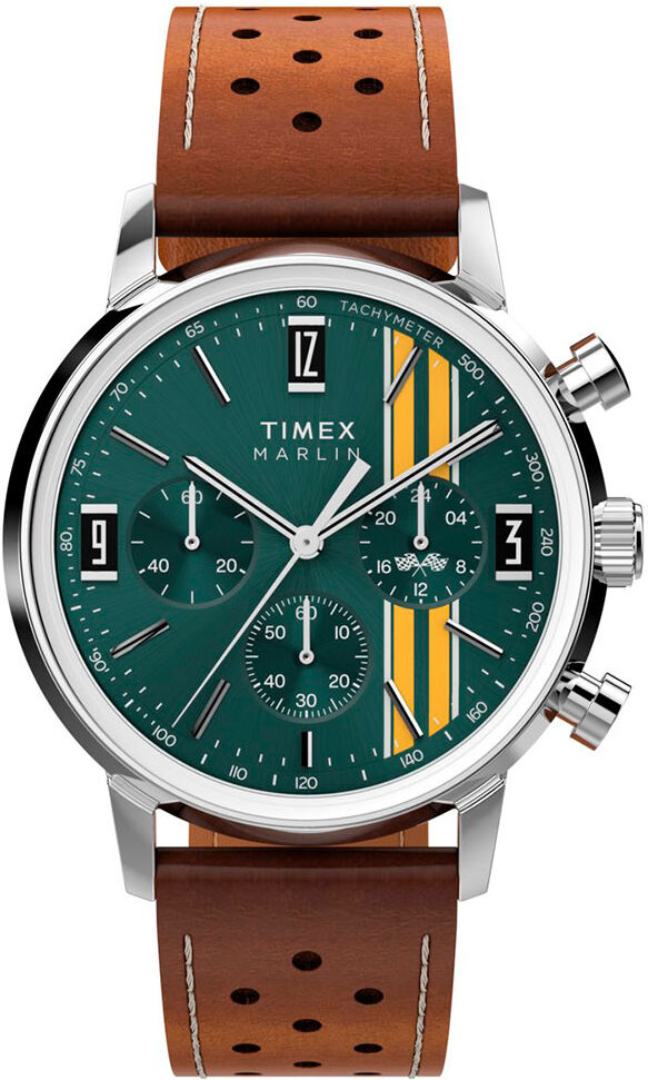 Timex Marlin Watch Brown / Green Dial One Size Men