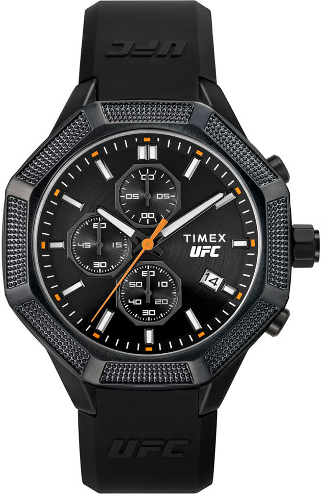 Timex Ufc King 44 Mm Watch Black One Size Men
