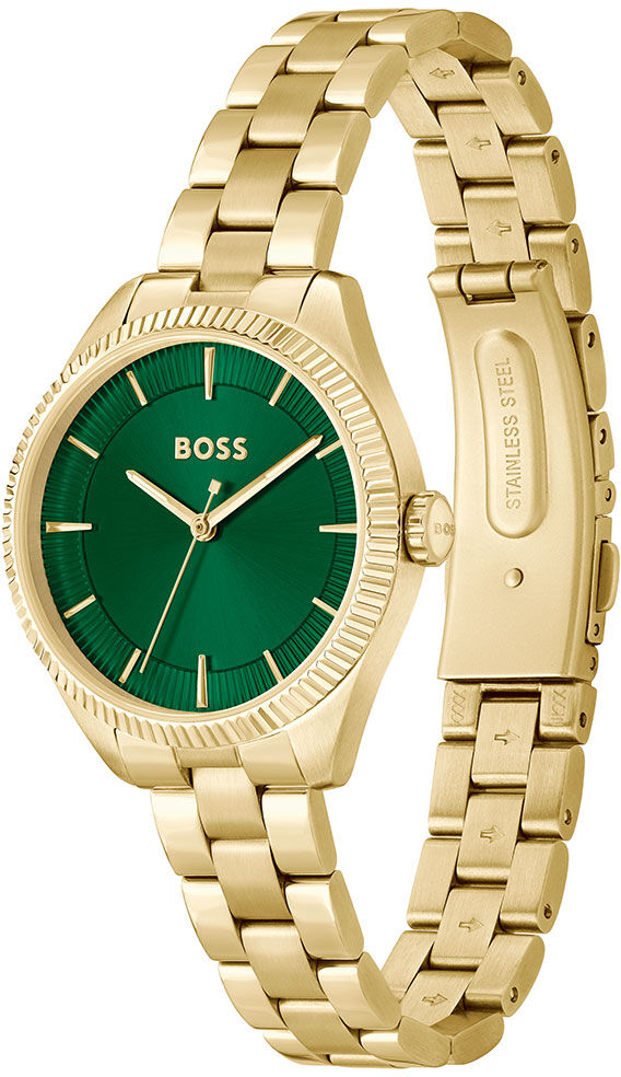 Boss Sage 32 Mm Woman Watch Light Gold / Green / Mineral One Size Women