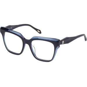 Just Cavalli Vjc121 53 Mm Woman Glasses Shiny Blue Top / Transp.Azure One Size Women Just Cavalli Vjc121 53 Mm Woman Glasses Shiny Blue Top / Transp.Azure One Size Women