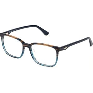 Police Origins Lite 23 55 Mm Glasses Striped Brown / Blue One Size Men Police Origins Lite 23 55 Mm Glasses Striped Brown / Blue One Size Men