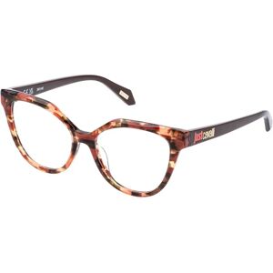Just Cavalli Vjc130 Butterfly Woman Glasses Dark Havana Orange Spotted 140/53 mm Women Just Cavalli Vjc130 Butterfly Woman Glasses Dark Havana Orange Spotted 140/53 mm Women