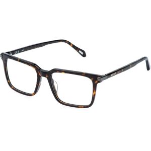 Just Cavalli Vjc136 Square Glasses Shiny Dark Havana 145/53 mm Men Just Cavalli Vjc136 Square Glasses Shiny Dark Havana 145/53 mm Men