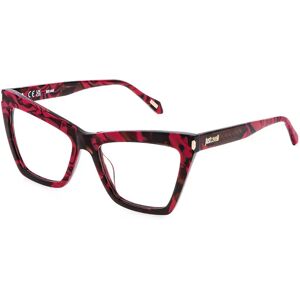 Just Cavalli Vjc138 Square Woman Glasses Shiny Havana / Fuxia 140/53 mm Women Just Cavalli Vjc138 Square Woman Glasses Shiny Havana / Fuxia 140/53 mm Women
