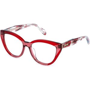 Just Cavalli Vjc158v-540v64 Reading Glasses Shiny Transp.Bordeaux Red One Size Women Just Cavalli Vjc158v-540v64 Reading Glasses Shiny Transp.Bordeaux Red One Size Women