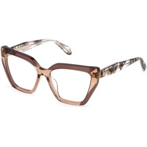 Just Cavalli Vjc159v-550aak Reading Glasses Shiny Transp.Brown One Size Women Just Cavalli Vjc159v-550aak Reading Glasses Shiny Transp.Brown One Size Women