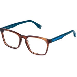Police Vk170-5006hn Junior Glasses Shiny Striped Brown/Mustard One Size Boys,Girls Police Vk170-5006hn Junior Glasses Shiny Striped Brown/Mustard One Size Boys,Girls