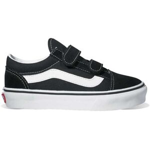 Vans Old Skool V Trainers Black / True White UK 10 Boys,Girls