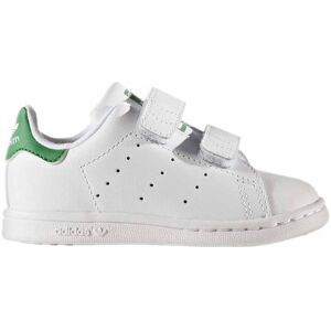 adidas Originals Stan Smith Cf Trainers Ftwr White / Ftwr White / Green UK 5.5K Boys,Girls