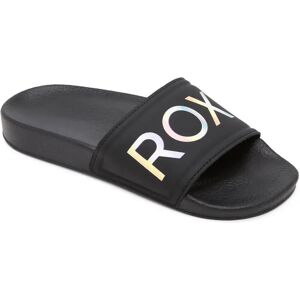 Roxy Slippy Ii Flip Flops Black UK 1.5 Girls Roxy Slippy Ii Flip Flops Black UK 1.5 Girls