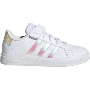 adidas Grand Court 2.0 El Trainers White UK 13.5K Boys,Girls adidas Grand Court 2.0 El Trainers White UK 13.5K Boys,Girls