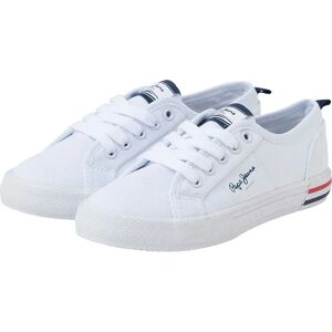 Pepe Jeans Brady Basic Trainers White EU 33 Boys Pepe Jeans Brady Basic Trainers White EU 33 Boys