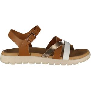 Geox Soleima Sandals Brandy / Copper UK 7 Girls Geox Soleima Sandals Brandy / Copper UK 7 Girls