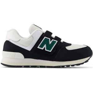 New Balance 574 Hook & Loop Trainers Black UK 10C Boys,Girls New Balance 574 Hook & Loop Trainers Black UK 10C Boys,Girls