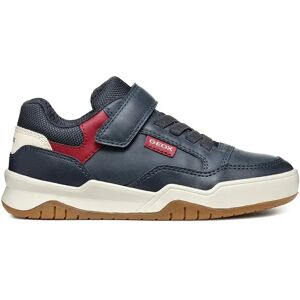 Geox Perth Trainers Navy Blue / Dark Red UK 13 Boys,Girls Geox Perth Trainers Navy Blue / Dark Red UK 13 Boys,Girls