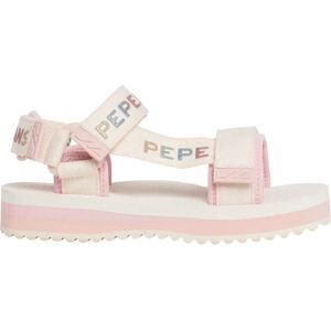 Pepe Jeans Pool Fresh G Slides Ecru White UK 7 Girls Pepe Jeans Pool Fresh G Slides Ecru White UK 7 Girls