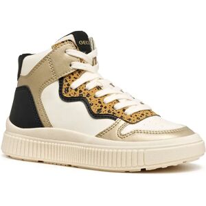 GEOX Laquinny Kids Ivory Light/Platinum Sneakers - Sneakers GEOX Laquinny Kids Ivory Light/Platinum Sneakers - Sneakers