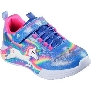 Skechers Unicorn Chaser Trainers Blue Sparkle Mesh / Multi Trim UK 13.5 Girls Skechers Unicorn Chaser Trainers Blue Sparkle Mesh / Multi Trim UK 13.5 Girls
