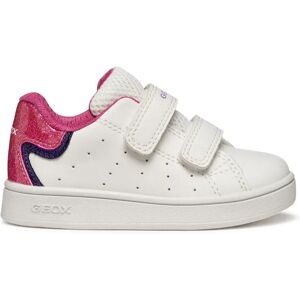 Geox B Eclyper A Trainers White / Fuchsia UK 7.5 Girls Geox B Eclyper A Trainers White / Fuchsia UK 7.5 Girls