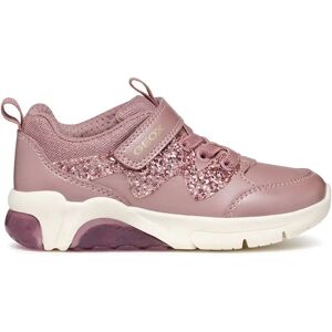 Geox Fadinlight Trainers Old Pink UK 1 Girls Geox Fadinlight Trainers Old Pink UK 1 Girls