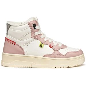 Geox Lestrella Trainers White / Pink UK 13 Girls Geox Lestrella Trainers White / Pink UK 13 Girls