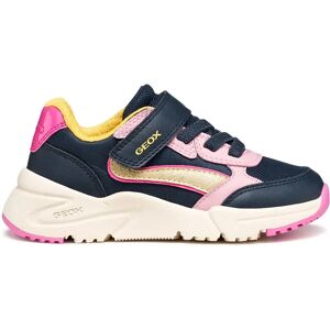 Geox Loftus Trainers Navy / Light Pink UK 13 Girls Geox Loftus Trainers Navy / Light Pink UK 13 Girls