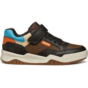 Geox Perth Trainers Brown / Light Blue UK 1.5 Boys,Girls Geox Perth Trainers Brown / Light Blue UK 1.5 Boys,Girls