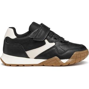 Geox Rann-e Trainers Black / Light Ivory UK 5 Boys Geox Rann-e Trainers Black / Light Ivory UK 5 Boys