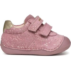Geox Tutim Baby Trainers Pink / Platinum UK 6 Boys,Girls Geox Tutim Baby Trainers Pink / Platinum UK 6 Boys,Girls