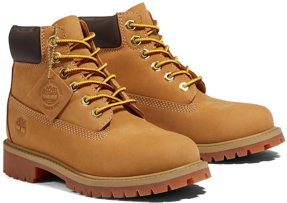 Timberland 6´´ Premium Wp Youth Boots Wheat nubuck UK 12.5 Boys,Girls,