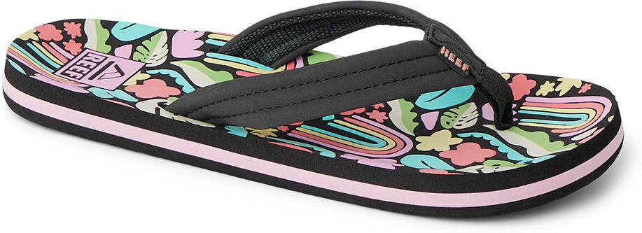 Reef Kids Ahi Flip Flops Tropical Rainbow EU 33 Boys,Girls