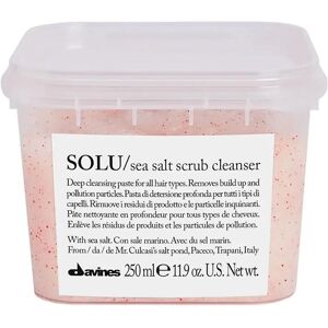 Davines Solu Sea Salt Scrub - Exfoliating Hair Cleanser for All Hair Types Davines Solu Sea Salt Scrub - Exfoliating Hair Cleanser for All Hair Types
