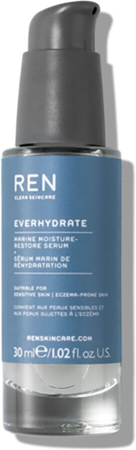 Ren Clear Skincare Ren Marine-restore Serum Moisturizer 30ml White One Size unisex