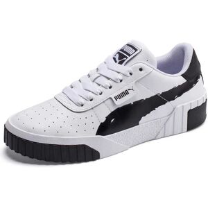 Select Cali Brushed Trainers Puma Black / Puma White UK 4 Women Select Cali Brushed Trainers Puma Black / Puma White UK 4 Women