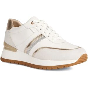 Geox Desya A Trainers White / Off White UK 4 Women Geox Desya A Trainers White / Off White UK 4 Women