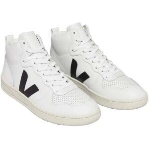 Veja V-15 Leather Trainers Extra-White / Black UK 6.5 Women Veja V-15 Leather Trainers Extra-White / Black UK 6.5 Women