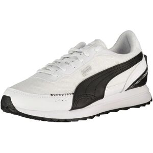 Puma Select Road Rider Lth Trainers White / Black UK 10.5 Men,Women Puma Select Road Rider Lth Trainers White / Black UK 10.5 Men,Women