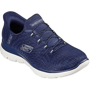 Skechers Summits Trainers Navy Mesh / Silver Trim UK 7 Women Skechers Summits Trainers Navy Mesh / Silver Trim UK 7 Women