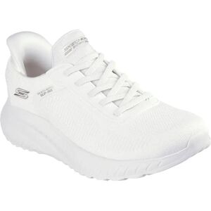 Skechers Bobs Squad Chaos Current Mu Trainers Off White Textile UK 5 Women Skechers Bobs Squad Chaos Current Mu Trainers Off White Textile UK 5 Women