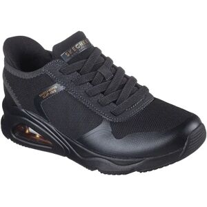 Skechers Tres Air Uno Trainers Black Mesh / Hot Melt UK 5 Women Skechers Tres Air Uno Trainers Black Mesh / Hot Melt UK 5 Women