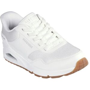 Skechers Uno Trainers White Duraleather / Mesh UK 8 Women Skechers Uno Trainers White Duraleather / Mesh UK 8 Women